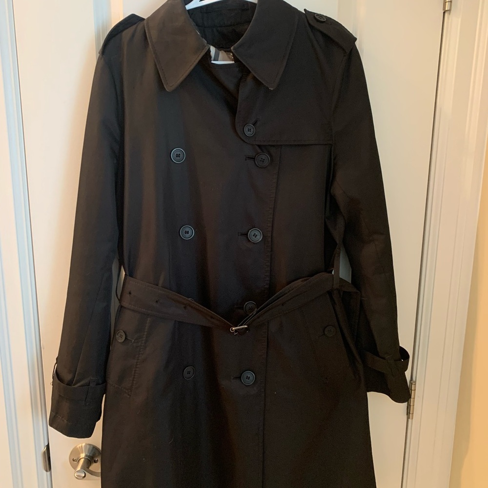 Burberry trench coat with removal fleece liner